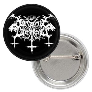Значка на Satanic Warmaster с надписа
