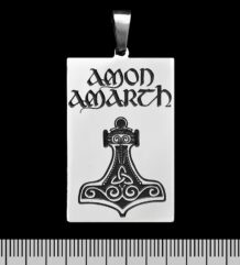 Викинг медальон на Amon Amarth с Тор