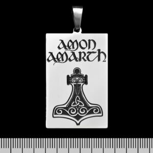 Викинг медальон на Amon Amarth с Тор