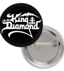 Значка на King Diamond, олд скул капачка
