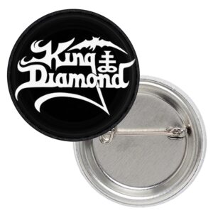 Значка на King Diamond, олд скул капачка