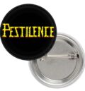 Значка тип капачка на Pestilence с логото
