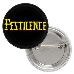 Значка тип капачка на Pestilence с логото