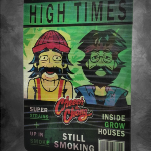 Стикер с Rick and Morty, Cheech & Chong - Hover Image