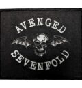 Метъл нашивка Avenged Sevenfold с крилат череп Deathbat Crest