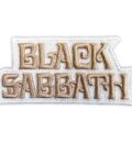 Официална везана метъл нашивка на Black Sabbath със златисто лого