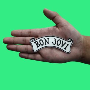 Рок нашивка Bon Jovi – малка емблема с логото - Hover Image