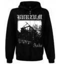 Метъл суичер с цип Burzum Aske предна част с лого и щампа на изгоряла църква