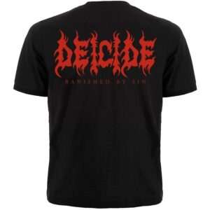 Метъл тениска Deicide "Banished by Sin" с двустранен ситопечат - Hover Image