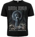 Лице на черна метъл тениска Dimmu Borgir Death Cult Armageddon с голяма щампа