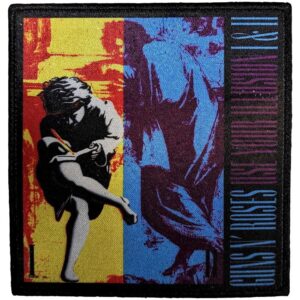 Принтирана рок нашивка на Guns N' Roses с обложката на Use Your Illusion