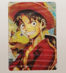 3D стикер One Piece Епичното Трио