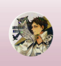 Haikyuu!! Keiji Akaashi холограмна значка