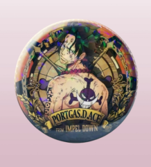 Готина голяма значка на One Piece с Ace