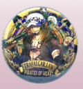 Голяма значка на One Piece с Trafalgar