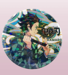Tanjiro Kamado Demon Slayer аниме значка