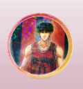 Аниме значка на "Slam Dunk" Sakuragi Hanamichi