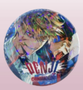 Готина аниме значка на Denji - "Chainsaw Man"