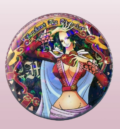 Метална значка с Nico Robin от One Piece