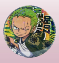 Страхотна значка на Roronoa Zoro One Piece