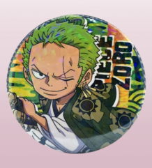 Страхотна значка на Roronoa Zoro One Piece