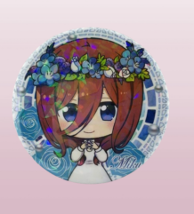 The Quintessential Quintuplets значка с Miku