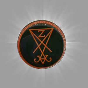 Метална пин значка Sigil of Lucifer, сигил