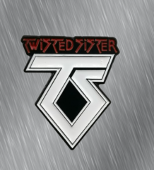 Метална пин значка Twisted Sister