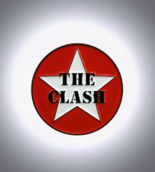 Метална пин значка The Clash топ качество