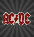 AC/DC уникална метална пин значка