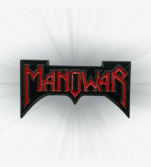 Метална значка пинче с логото на Manowar