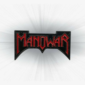 Метална значка пинче с логото на Manowar