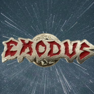 Exodus страхотна метална пин значка