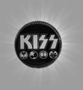 Висок клас метална пин значка на рок групата KISS