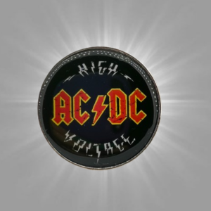 Качествен метален Пин, значка на AC/DC