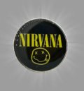 Качествена метална пин значка на Nirvana