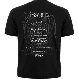 Мъжка тениска с щампа Korn "Issues" с двустранен дизайн - Hover Image