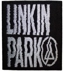 Бродирана рок нашивка Linkin Park Hybrid Theory с войник и крила