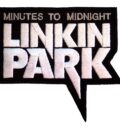 Квадратна бродирана рок нашивка на Linkin Park с робота от албума Reanimation