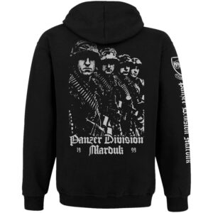 Суичер с цип Marduk Panzer Division в черен цвят - Hover Image