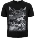Мъжка метъл тениска Mayhem Dawn of the Black Hearts с оригинална обложка на албума