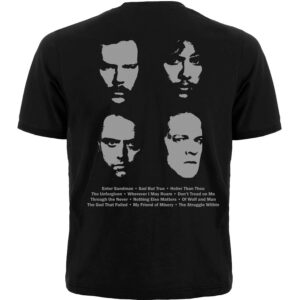 Рок тениска Metallica "The Black Album" - Hover Image