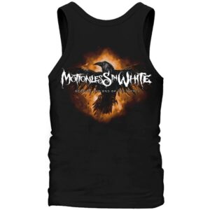 Мъжки потник за фитнес Motionless In White с пламтящо земно кълбо - Hover Image
