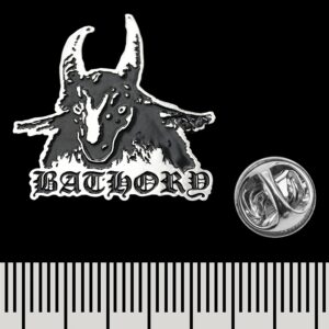 !!!Пинче на Bathory с козела, метална значка