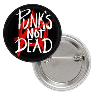 Значка на Punk’s Not Dead с Анархията
