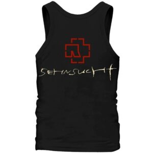 Мъжки памучен потник Rammstein Sehnsucht с ликовете на групата - Hover Image