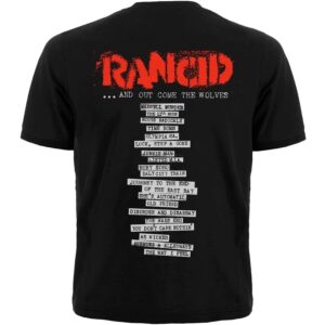 Музикална тениска Rancid "And Out Come The Wolves" - Hover Image