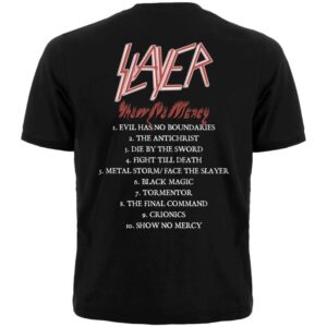 Музикална тениска Slayer "Show No Mercy" - Hover Image