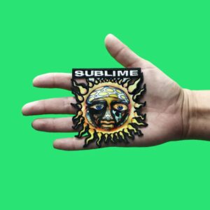 Пънк нашивка Sublime Sun Face – свеж ска-пънк стил за фенове - Hover Image