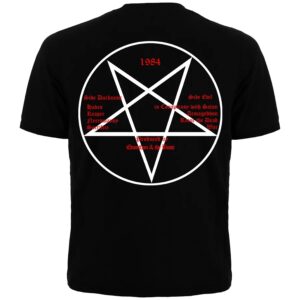 Метъл тениска Bathory - Yellow Goat с двустранна щампа - Hover Image